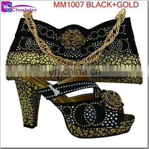 Party Shoes With Matching Bags High Heels Wedges Italian Shoes and Matching Bags thumbnail-1