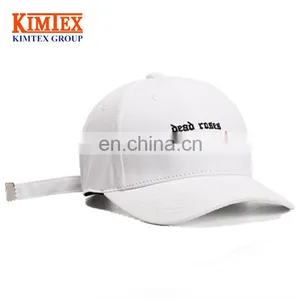 Cheap Fashion Custom Promotional Cotton Black And White Baseball Cap thumbnail-6