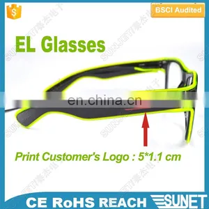 LED Glow Hot Selling Funny Safety Glasses for Halloween thumbnail-1