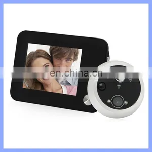 3.5 Inch LCD Color Screen Doorbell Viewer Digital Door Peephole Viewer Camera Doorbell thumbnail-2