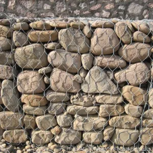 Galfan 5 Aluminum Galvanized Gabion Mesh /60*80 2.2mm Tie Wire Gabion Cages/high Quality Gabion Retaining Wall thumbnail-5