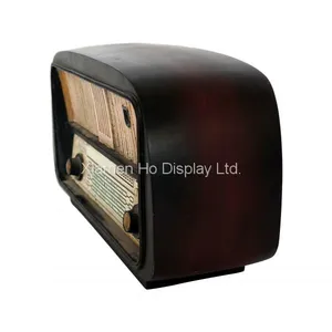 Ho Display Custom Vintage Crafts Home Decoration Resin Radio Visual Merchandising Props thumbnail-2