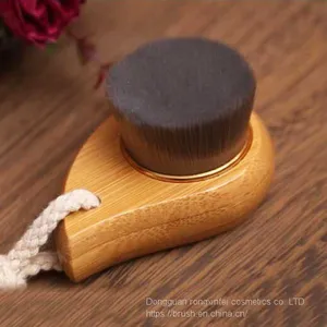 Professional Cleaning Face Brush,Deep Face Cleaning Brush With Wood Handle thumbnail-1