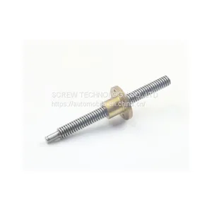 Good Quality Tr10x2 Lead Screw With Brass Nut thumbnail-2