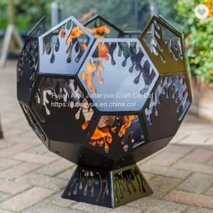 Attractive High Quality Fire Sphere Factory 36'' The Third Rock Globe Fire Pit thumbnail-4