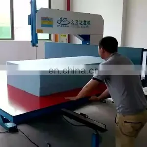 2018 Hot Sale China Small Size Foam Upright Cutting Machine Series Sponge Vertical Slicing for Textile Factory thumbnail-1