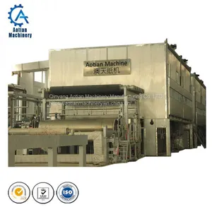 Corrugated Cardboard Coating Paper Machine Corrugated Machine From Waste Paper thumbnail-3