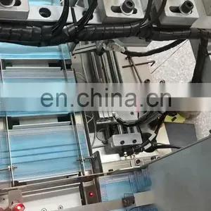 High Efficiency Semi Automatic Ultrasonic Disposable Face Mask Ear Loop Double Head Spot Welding Machine thumbnail-1