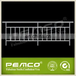 Deluxe Home Metal ss Pipe Stairs Indoor Hand Railing thumbnail-1