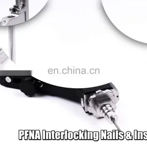CNC Machine Processing PFNA Femoral Interlocking Nail Instrument Set Orthopedic Surgical Intramedullary Nails Instruments thumbnail-1