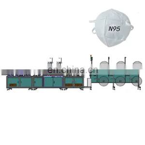 N95 Surgical Mask Packing Machine Face Mask Production Machine Sergical Mask Making Machine thumbnail-2