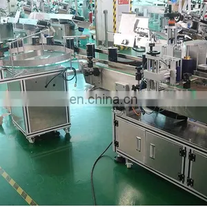 Factory Unscrambler Rotary Table Feeder Bottle Automatic Labeling Machine thumbnail-3