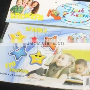 China Factory Cheap Printing Custom Children Sticker Book for Kids Promotioanl Stationery thumbnail-1