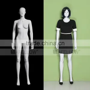 Female Egg Head Mannequin, Plastic Woman Mannequin,Abstract Manikin, Cheaper Model YKF01 thumbnail-2