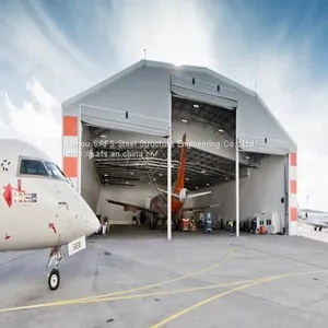 Steel Hangar Portal Frame Roof thumbnail-1