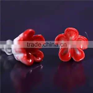 2015 New Models of Small Gold Earrings Zircon Earring Designs for Women thumbnail-1