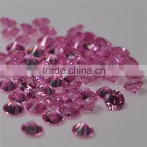 Top Quality Incomparable Beautiful 3mm Round Rose Zircon thumbnail-3