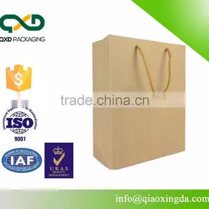 Guangzhou Factory Price Customized Flat Bottom Kraft Paper Bag thumbnail-1