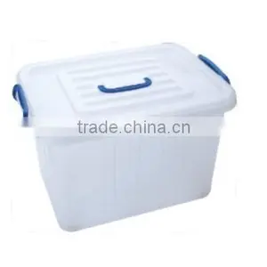 40L Plastic Storage Box With Wheels, Lid and Handle, Storage Bin thumbnail-3