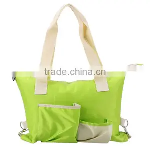 Green Microfiber Bag Baby With Bottle Bag thumbnail-2