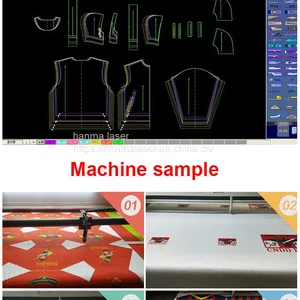 Hanma Laser 1800*1500mm Leather/foma HM-K18 SCCD Laser Cutting Machine High Efficiency Laser Cutting Machine From China thumbnail-5