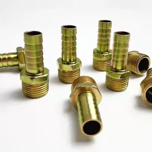 Brass Fittings 4mm 6mm 8mm 10mm 12mm Hose Barb Tail 1/8 thumbnail-1