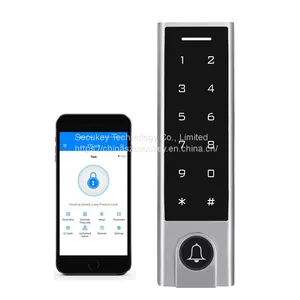 Secukey Outdoor Waterproof Reader Standalone Touch-Keypad Access Controller Single Door RFID Keypad With TTlock APP thumbnail-2