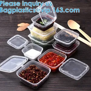 PLA BENTO BOX, SAUCE CUP, FOOD TRAY, BOWL, ALUMINIUM CONTAINER, CULTERY, SUSHI TRAY, DELI BOX thumbnail-5