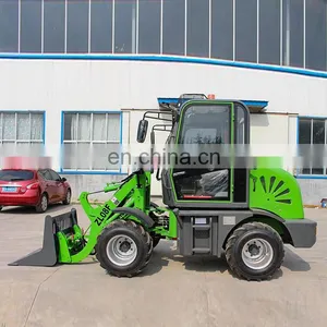 Hydrostatic Transmission 908 800KG Green Garden Trucking Mini Wheel Loader Compact thumbnail-4