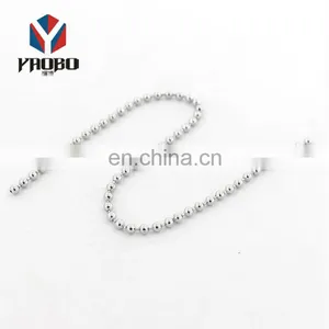 Fashion High Quality Metal Stainless Steel Ball Chain For Bath Plug thumbnail-1