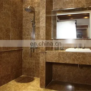Spanish Marble Slabs Dark Emperador Marble thumbnail-3