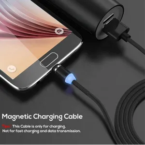Free Sample 3 in 1 Round Magnetic Phone Cable for Micro/IOS/Type C Cell Phone Fast Charging Magnetic Usb Cable With Cheap Price thumbnail-5