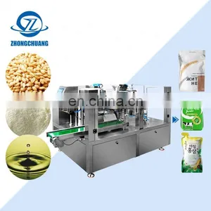 Meatball Auto Bag Wheat Flour Date Packing Seeds Bagging Packaging Machine For Weighing Grains thumbnail-1