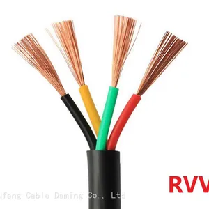 Flexible Cable Wire Pvc Insulated Sheath Copper Wire for Engineering Project thumbnail-3