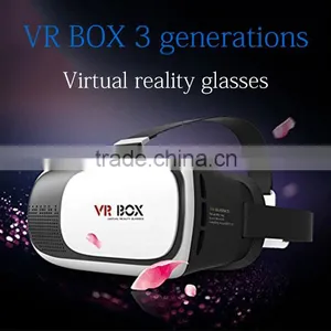 2016 NEW Innovative 3rd Generation Virtual Reality Glasses,VR Box,VR Glasses With Bluetooth Remote thumbnail-1