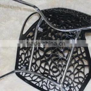 Japanese Restaurant Furniture Lovie Side Chair ABS Plastic Chair thumbnail-5