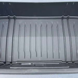 OEM-Style Molded Front Trunk Liner for Tesla Model Y Juniper 2025 - DZ25021901, Heavy-Duty Protective Floor Mat thumbnail-2