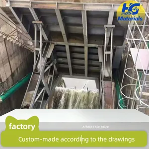 Flat Sliding Fixed-wheel Curved Steel Sluice Gate Hydraulic Engineering Channel River Steel ManufacturerIn-stock Reservoir thumbnail-1