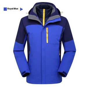 Three-in-One Detachable Travel Jacket Lining - High-End Winter Ski Set for Men and Women, With Zippered Closure, Suitable for Mountaineering thumbnail-4