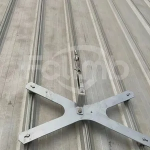 Safety Lifeline for Metal Roof Type Solar Installation Conforms to EN795 Standard thumbnail-1