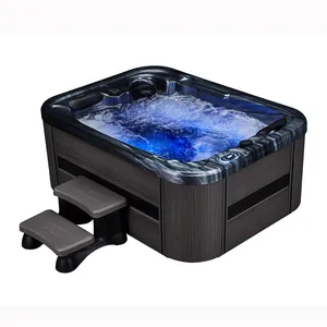 BarbadosWhirlpool Massage Bathtub for BathroomQuietoperationensuresapeacefulexperiencewithoutdisturbingothers. thumbnail-4