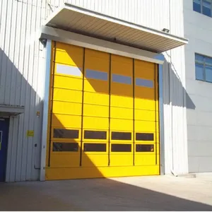 Industrial Automatic High-Speed Roll Up Door System thumbnail-3