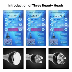 Professional 40K Cavitation RF Machine for Salon Use With Warranty thumbnail-5