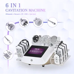 Portable 6-in-1 Cavitation Machine With Ultrasound & RF for Professional Fat Reduction and Skin Tightening thumbnail-1