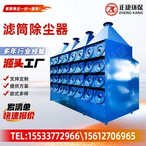 Cartridge Dust Collector Industrial Pulse Cartridge Filter Dust Collector For Workshop Powder Dust Removal Processing Equipment thumbnail-4