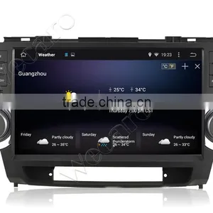 Wecaro WC-TH1062 Android 4.4.4 Car Stereo 10.1" 2 Din for Toyota Highlander Android Car Dvd Radio GPS 1080p 2008-2014 thumbnail-2