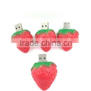 Strawberry Shaped Usb Flash Drive 2gb thumbnail-1