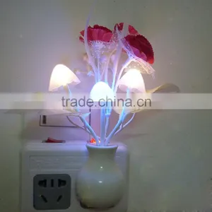 Flower Night Light Lamp,LED Color Light ,wall Lamp,electricity Saving Lamp thumbnail-3