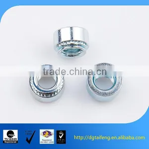 Blue Zinc Coated Carbon Steel Self Clinch Cage Nut thumbnail-1