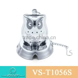 Gold Plating Owl Shaped Tea Infuser thumbnail-2